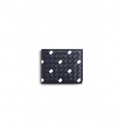 BOTTEGA VENETA INTRECCIATO PICCOLO BI-FOLD WALLET 796966V5SJ14144 (11*9.5*1cm)